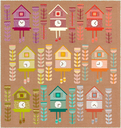 Cuckoo Quilt Kit - by Elizabeth Hartman for Robert Kaufman Fabrics