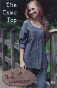 The Esme Top - shirt pattern *