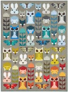 Fancy Forest - quilt pattern - by Elizabeth Hartman *
