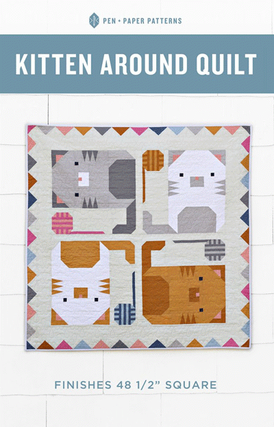 Kitten Around Quilt - quilt pattern *