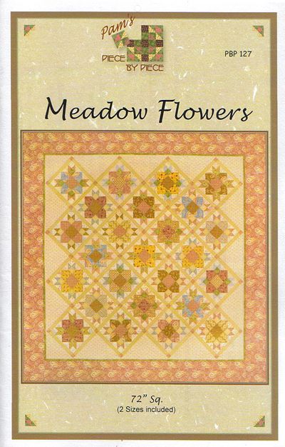 Meadow Flowers - quilt pattern *