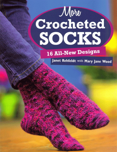 More Crocheted Socks - crochet book