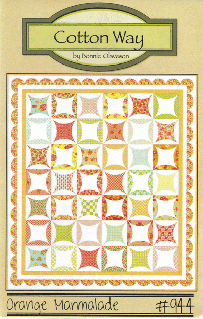 Orange Marmalade - quilt pattern *