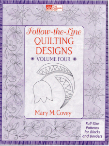 Follow-The-Line Quilting Designs Volume IV