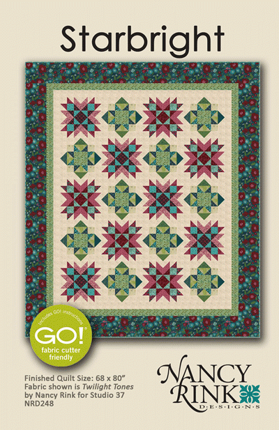 Starbright - quilt pattern - by Nancy Rink Designs