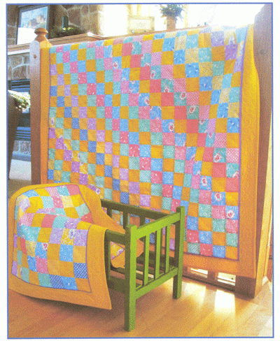 Stepping Stones Quilt Kit with Bonus Doll Quilt