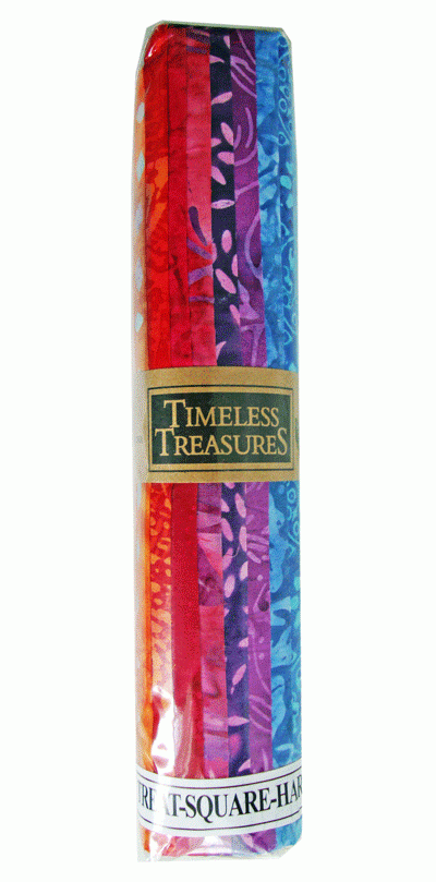 Tonga Batik Treats - Squares - Hard Candy