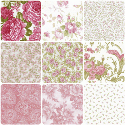 Pristine 2 Mini Fat Quarter Bundle - Vintage Colorway