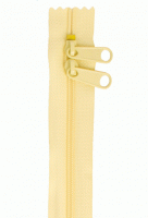 Double Slide Zipper - 30" length - Color:  Butter Cream