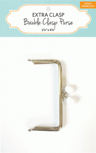 Extra Clasp Bauble Clasp Purse - #ZW0154