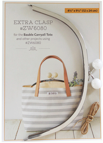 Extra Clasp Bauble Carryall Tote - #ZW6080