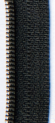 Zipper - 14" length - Color:  Basic Black