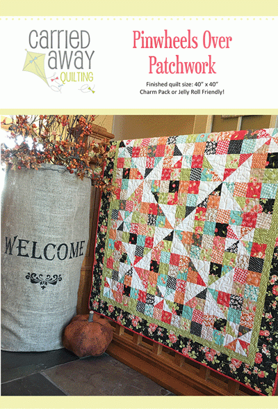 Pinwheels Over Patchwork - quilt pattern *