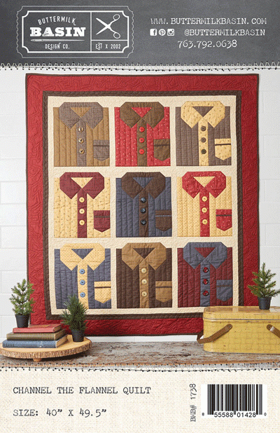 Channel The Flannel - quilt pattern *