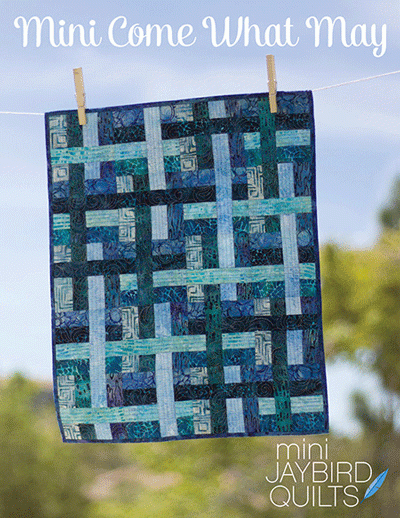 Mini Come What May - mini quilt pattern