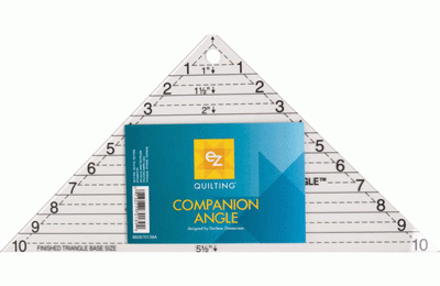 Companion Angle Ruler - 1" to 10" by EZ Quilting #882670139A