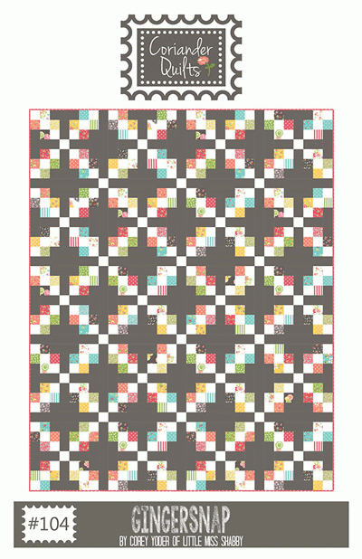 Gingersnap - quilt pattern *