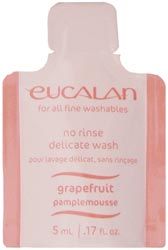Eucalan Fine Fabric No-Rinse Wash - Single Use - Grapefruit