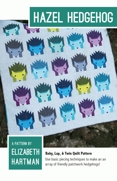 Hazel Hedgehog - quilt pattern *