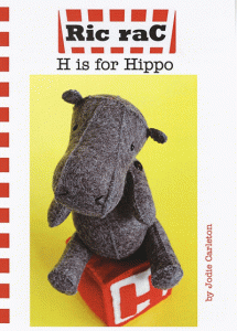 H Is For Hippo - toy pattern *