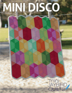 Mini Disco - mini quilt pattern *