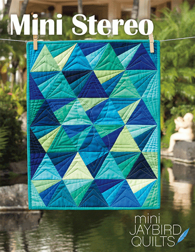 Mini Stereo - quilt pattern