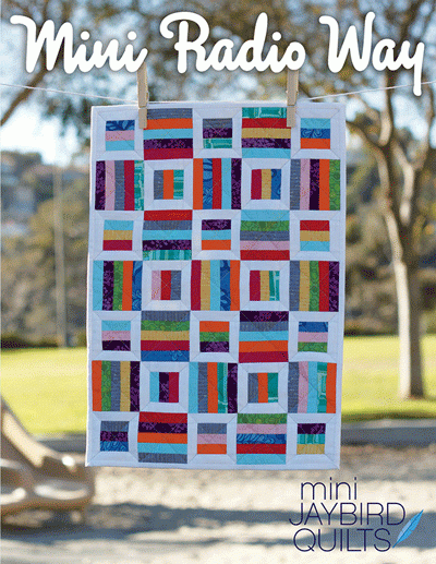 Mini Radio Way - mini quilt pattern *