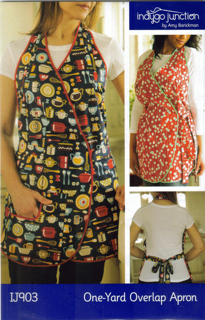 One-Yard Overlap Apron - apron pattern *