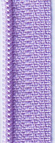 Zipper - 14" length - Color:  Princess Purple