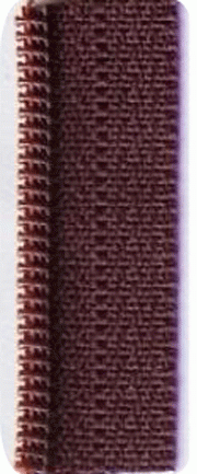 Zipper - 14" length - Color:  Raisin