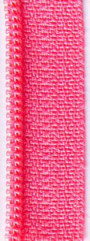 Zipper - 22" length - Color:  Rosy Cheeks
