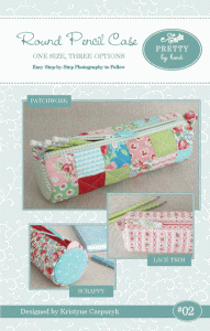 Round Pencil Case - pencil case pattern *