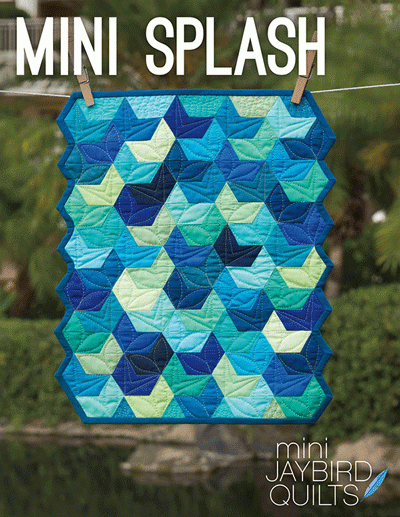 Mini Splash - mini quilt pattern