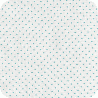 C660 20 Swiss Dots - Aqua