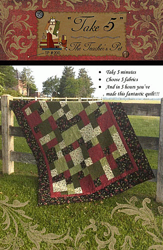 Take 5 - beginner quilt pattern *