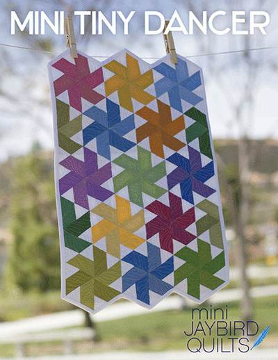 Mini Tiny Dancer - mini quilt pattern *