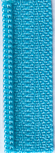 Zipper - 22" length - Color:  Turquoise Splash