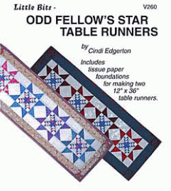 Odd Fellow's Star Table Runners